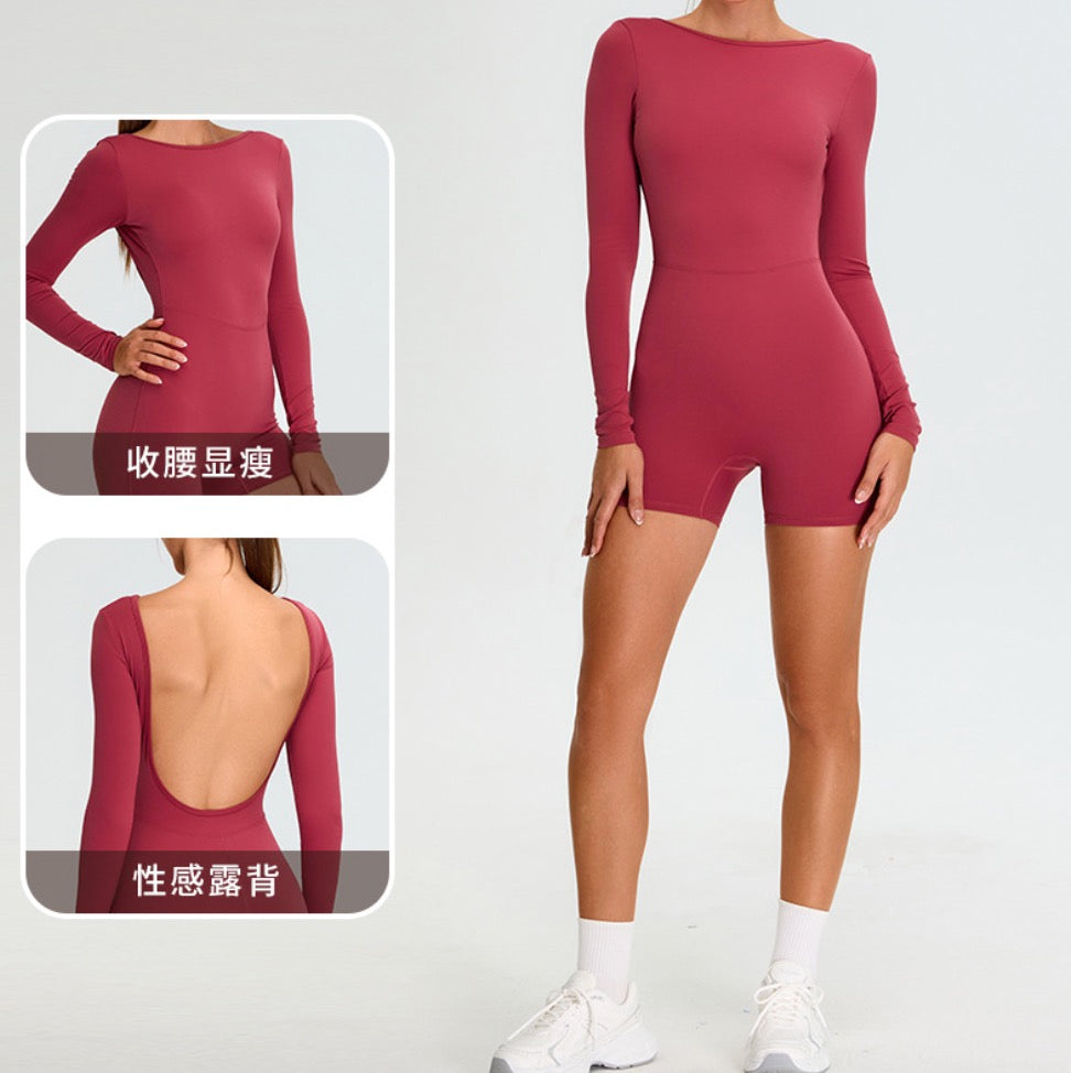 Women's Sexy One-Piece Jumpsuit with Shorts
