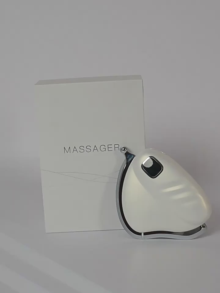 Microcurrent Hot Compress Vibration Massager Muscle Relaxation Artifact Acupoint Scraping Tendon Pulling Scraping