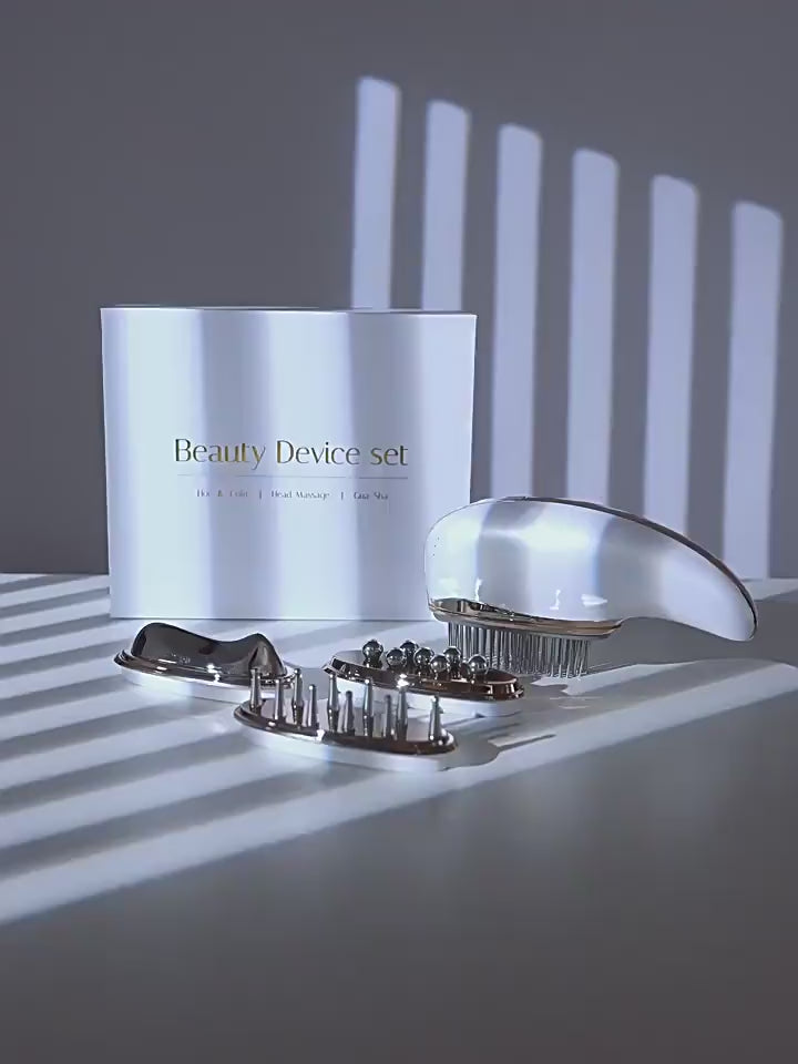New Massage Comb Multifunctional Beauty Device and Comb Set Multifunctional Beauty Hair Care Set