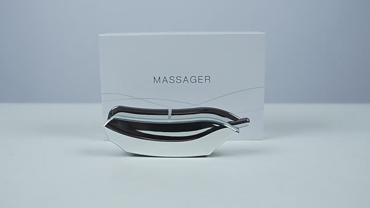 Heated Back Massager Tool Electric Muscle Scraper for Deep Tissue Massage, Hot Stones Massage Set, 4 Modes, 3 Heating, 3 Vibration for Athletes & Relaxation